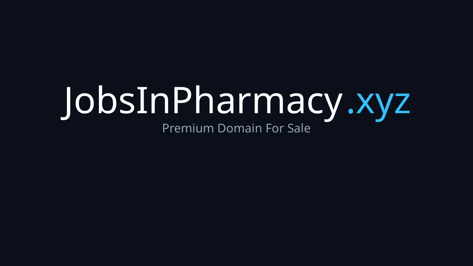 JobsInPharmacy.xyz logo