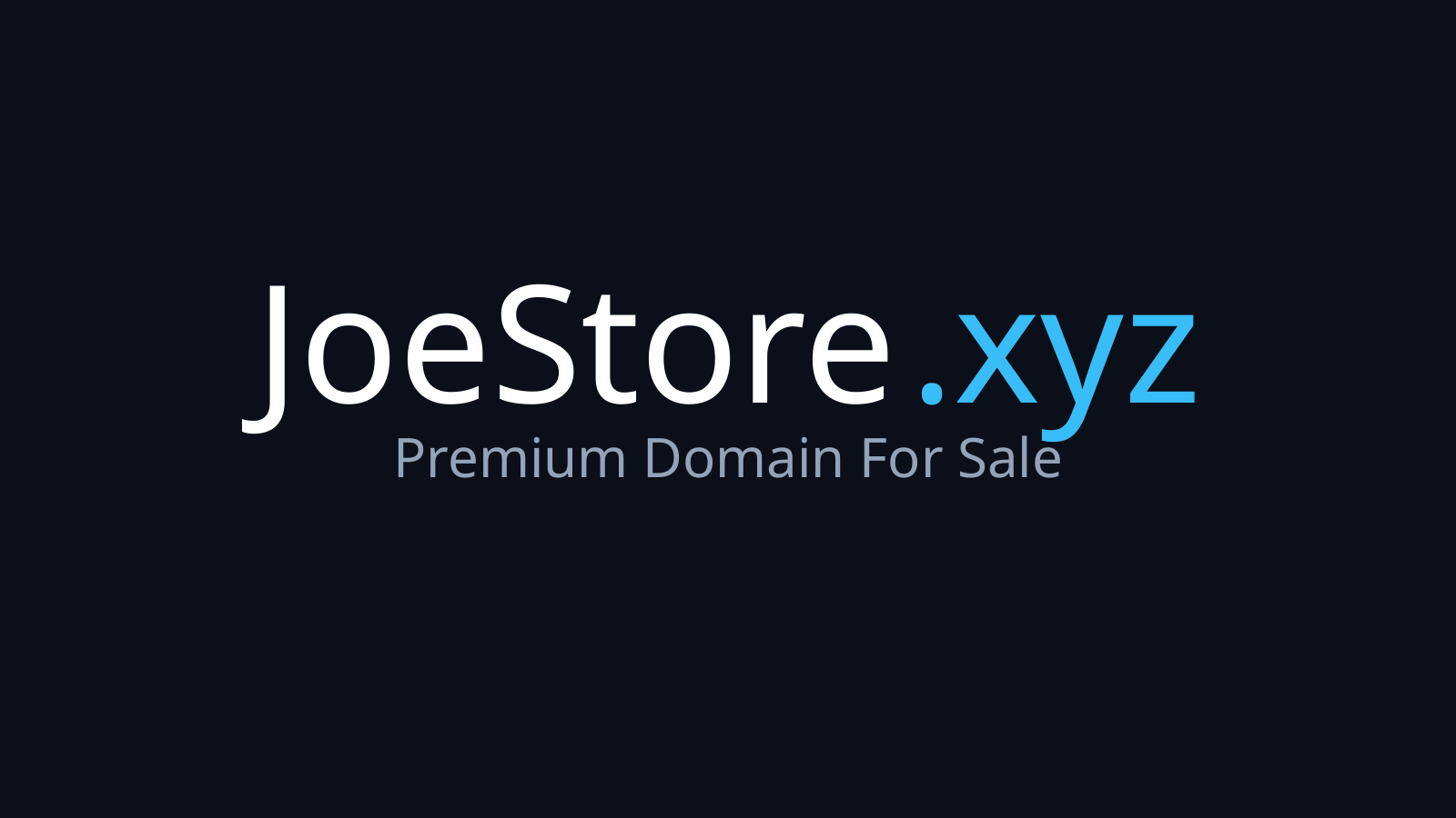 JoeStore.xyz logo