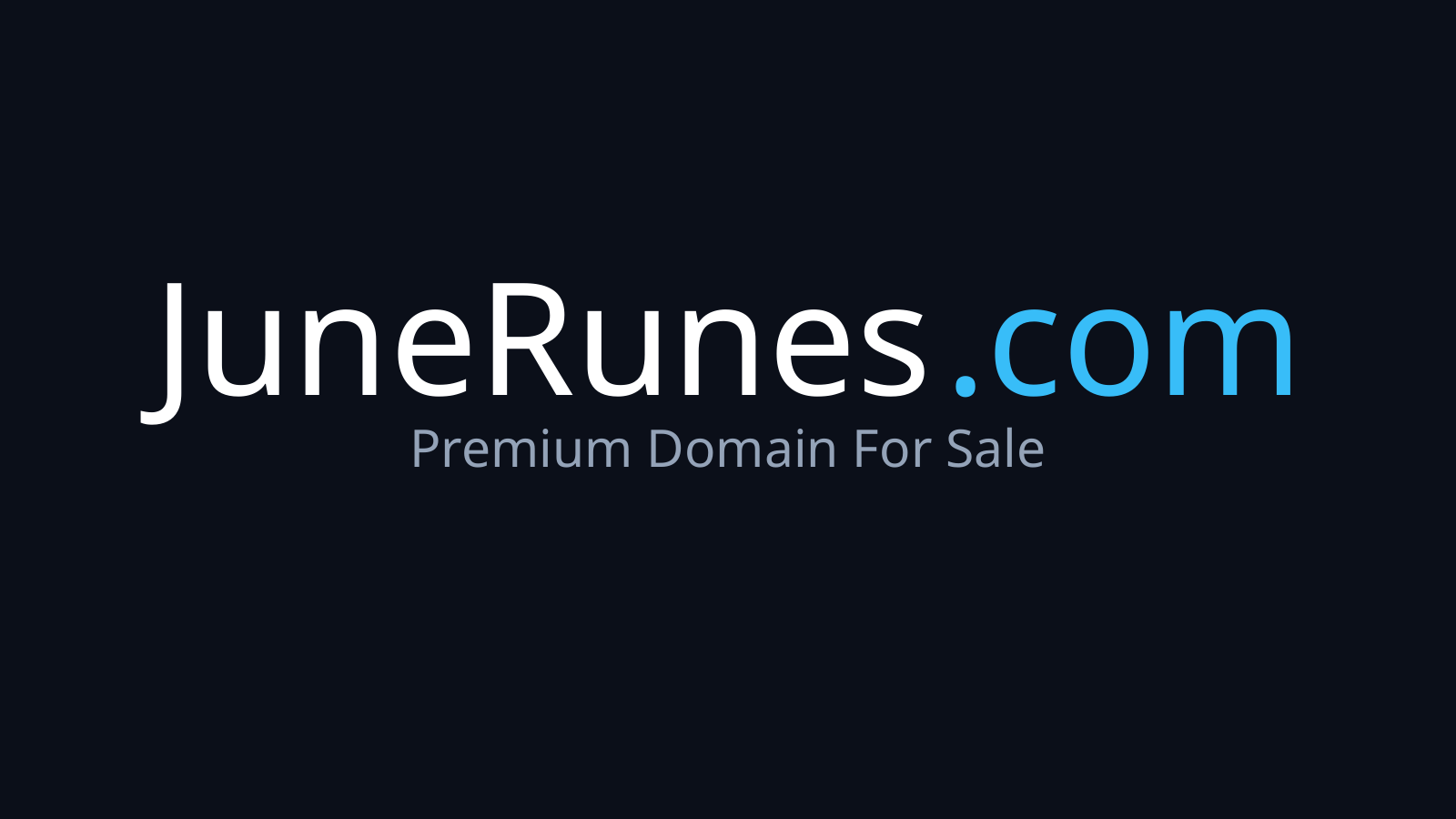 JuneRunes.com logo