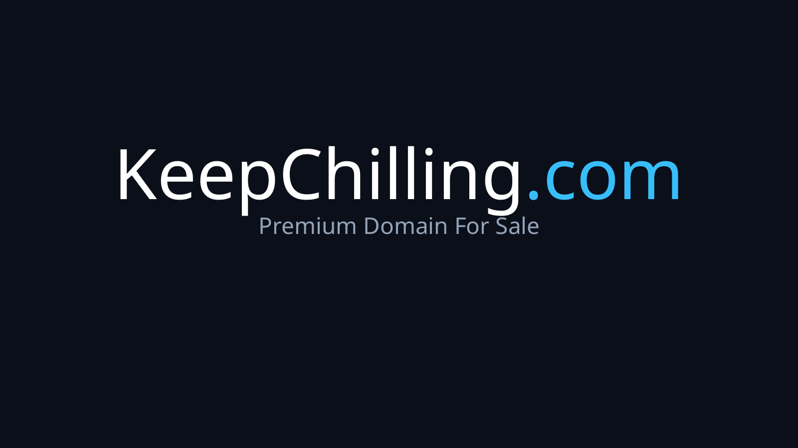 KeepChilling.com logo