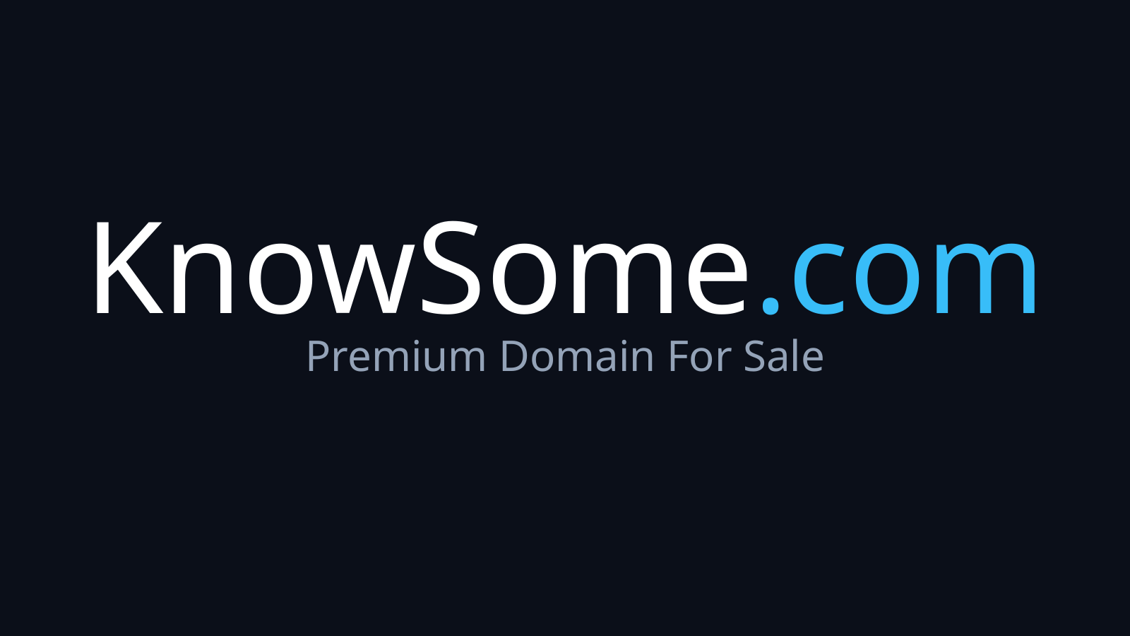 KnowSome.com logo