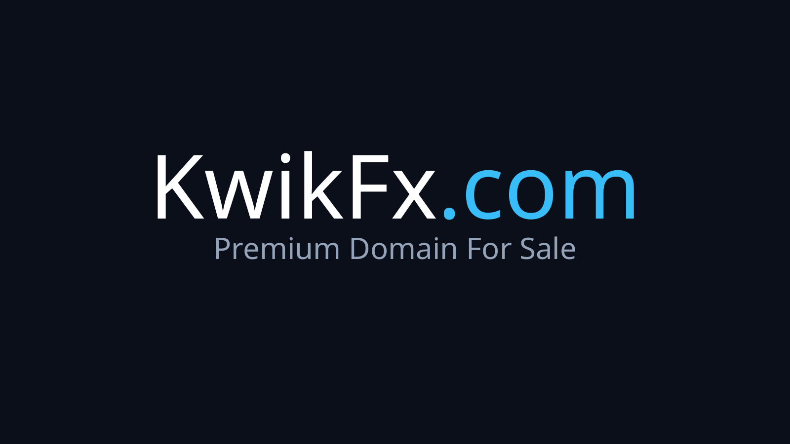 KwikFx.com logo