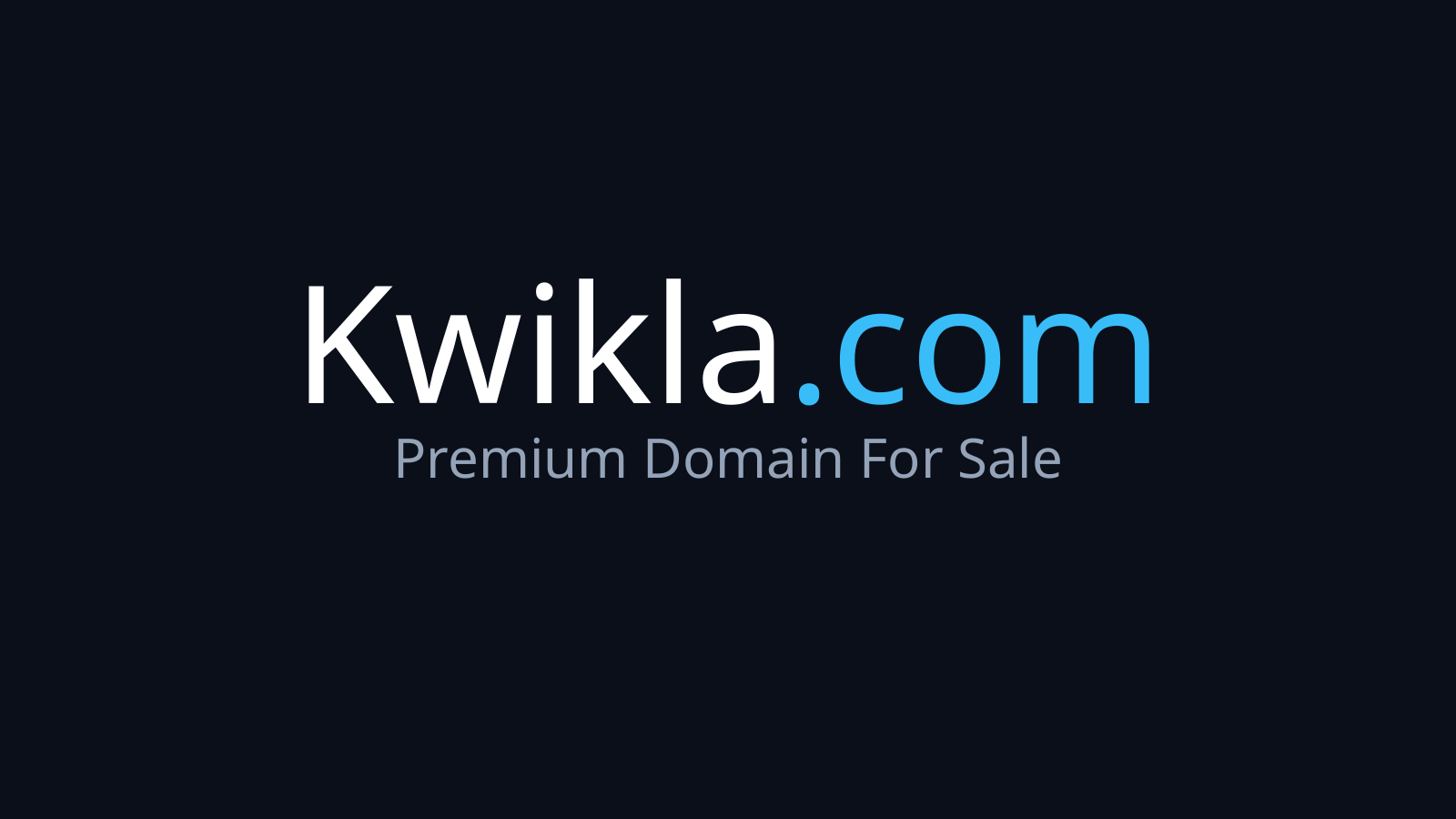 Kwikla.com logo