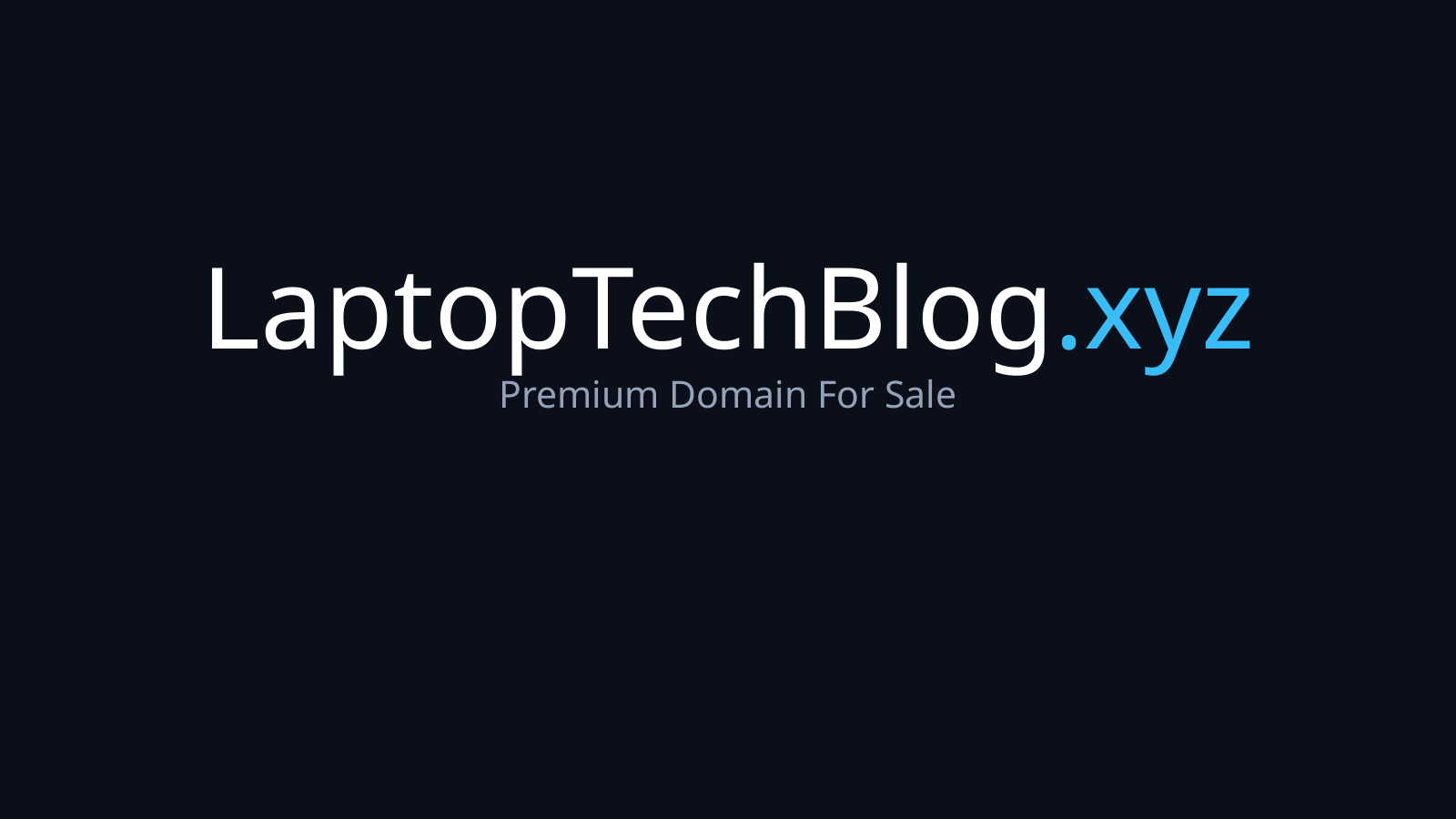 LaptopTechBlog.xyz logo