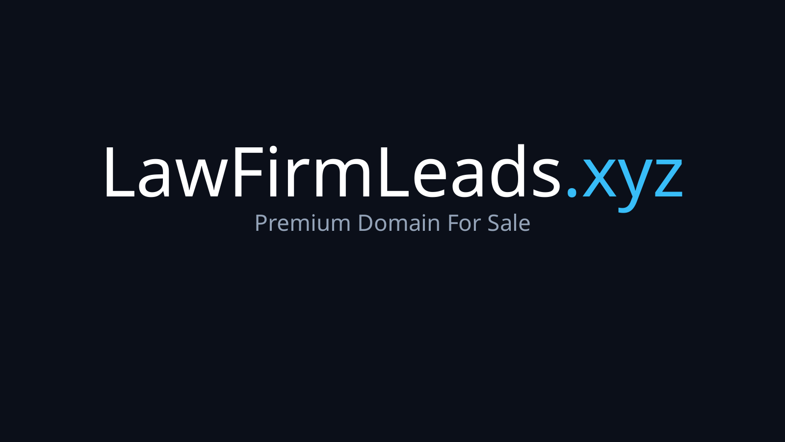 LawFirmLeads.xyz logo