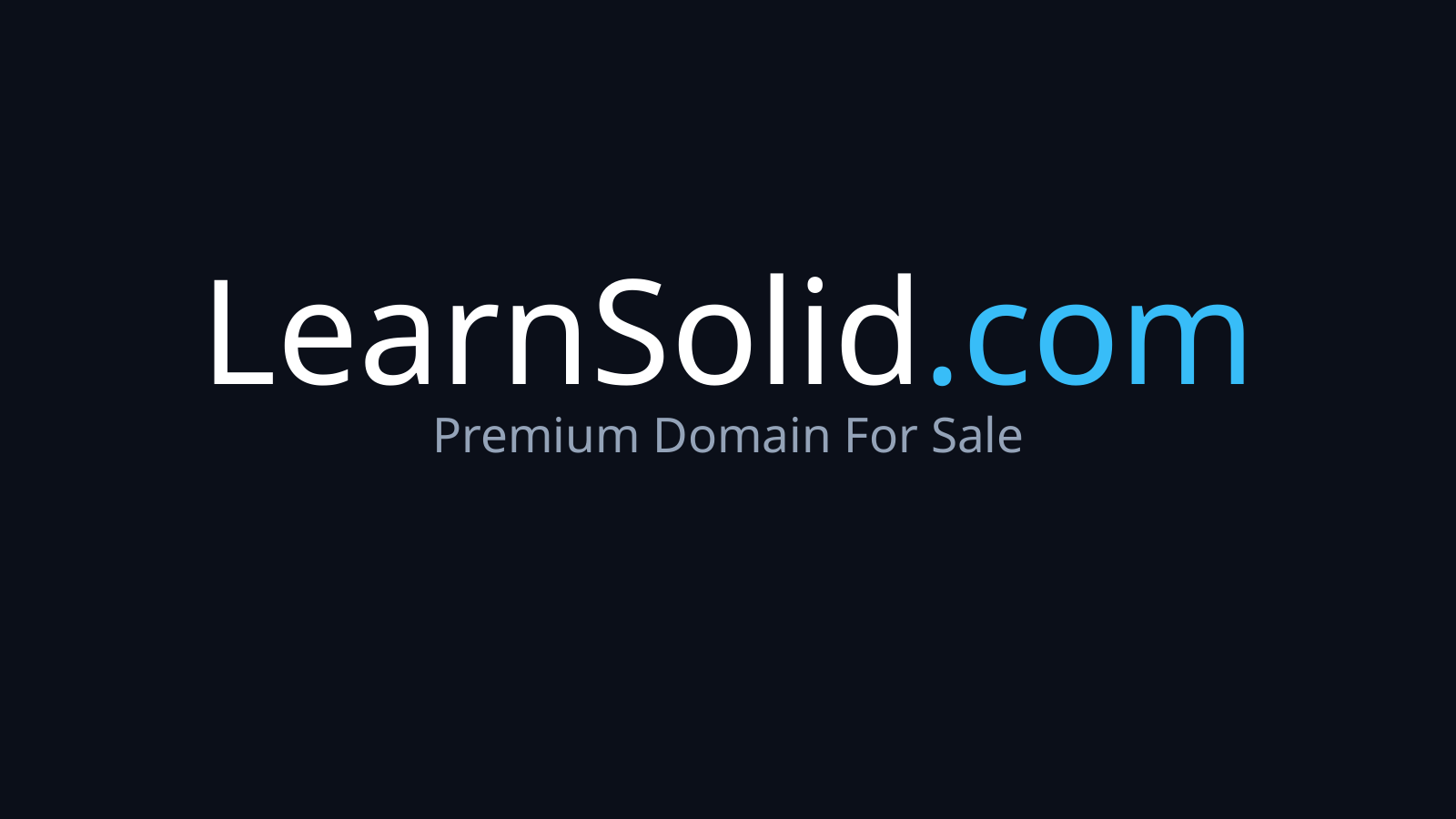 LearnSolid.com logo