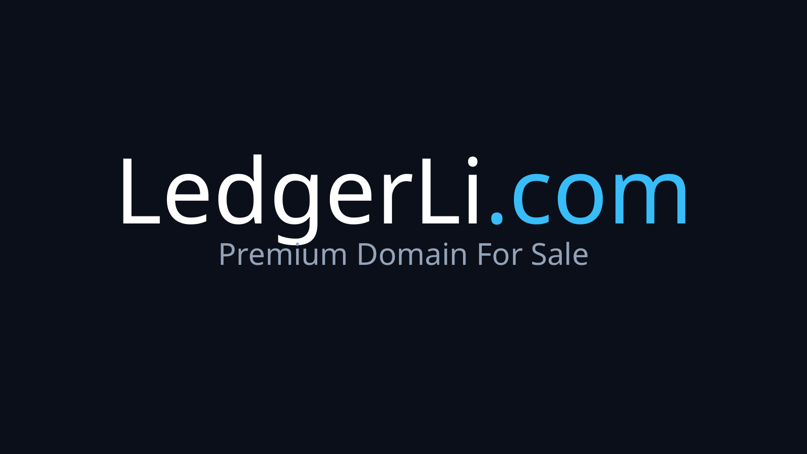 LedgerLi.com logo