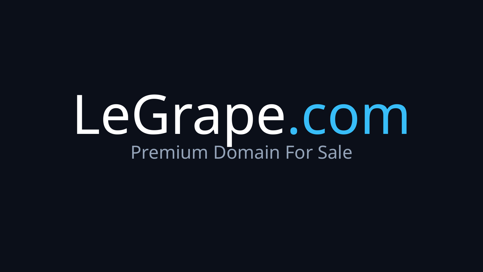 LeGrape.com logo