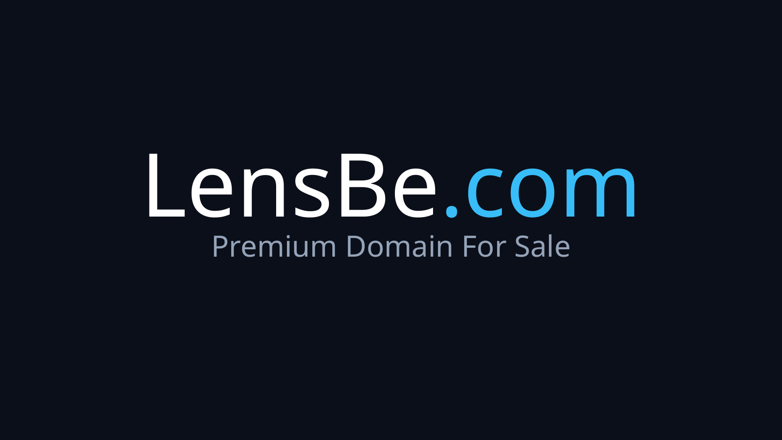 LensBe.com logo