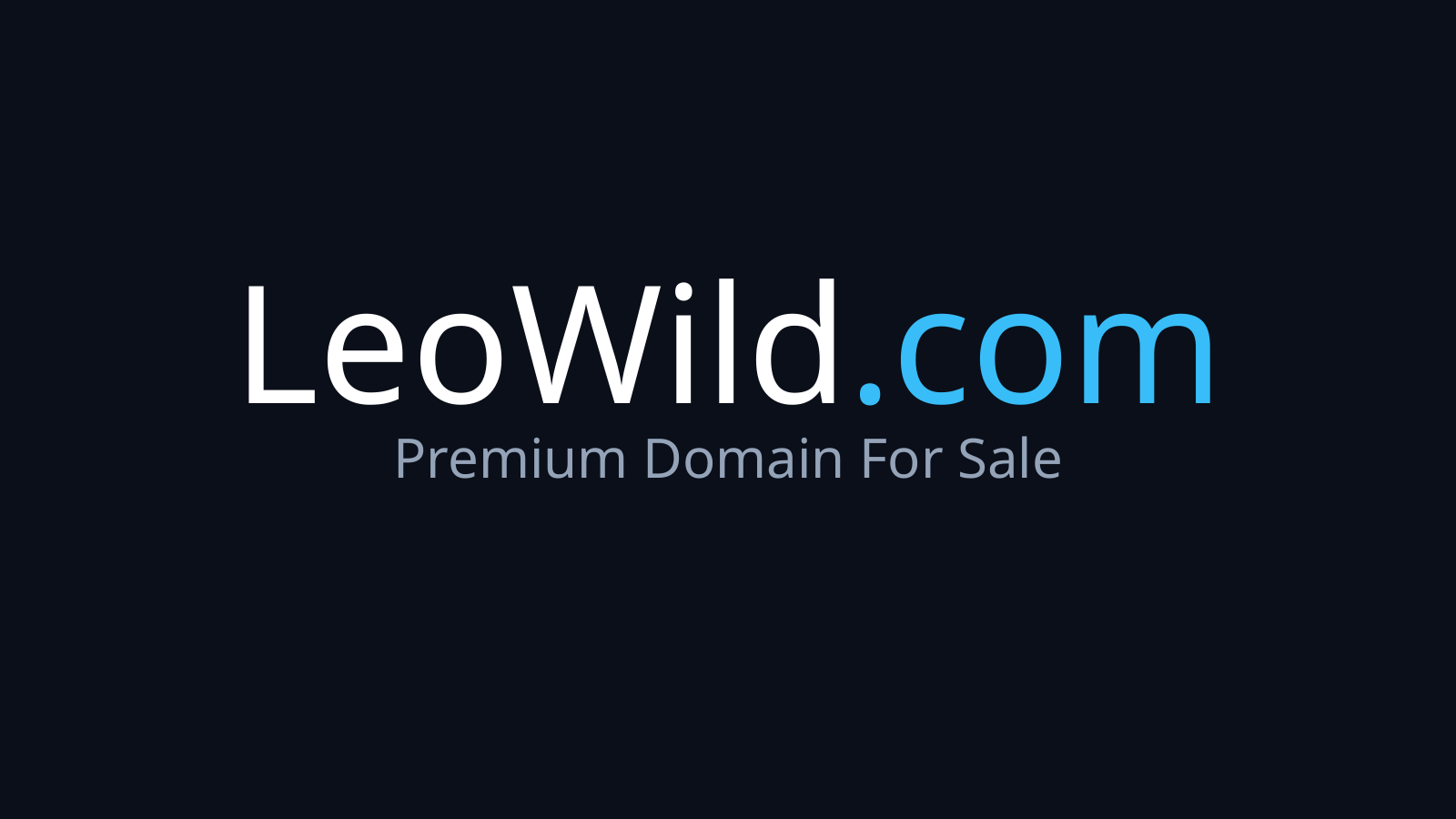 LeoWild.com logo