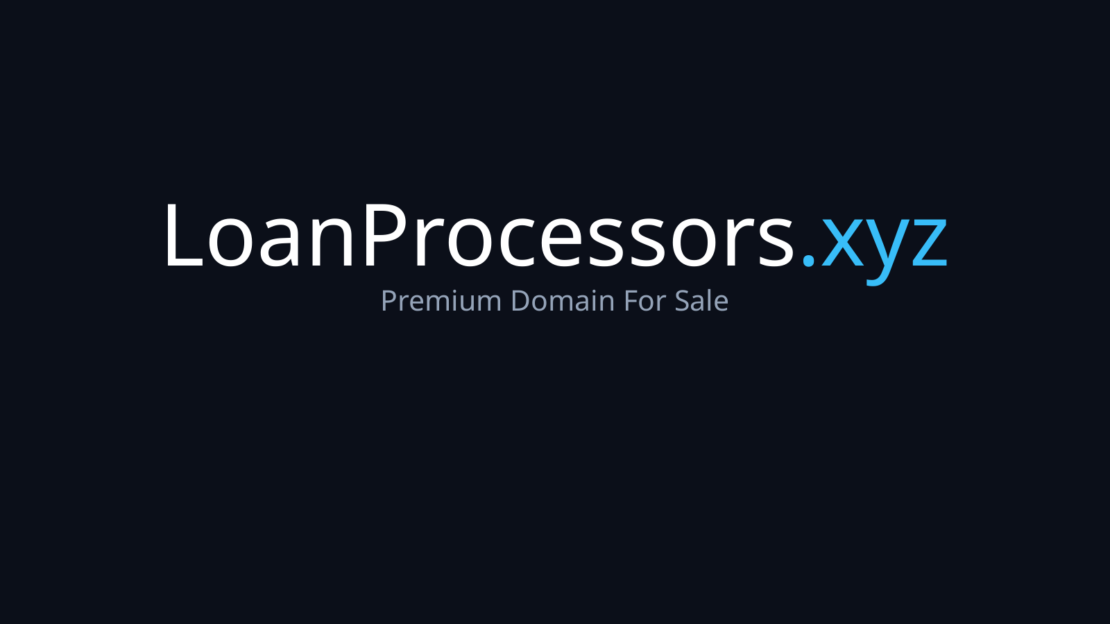LoanProcessors.xyz logo