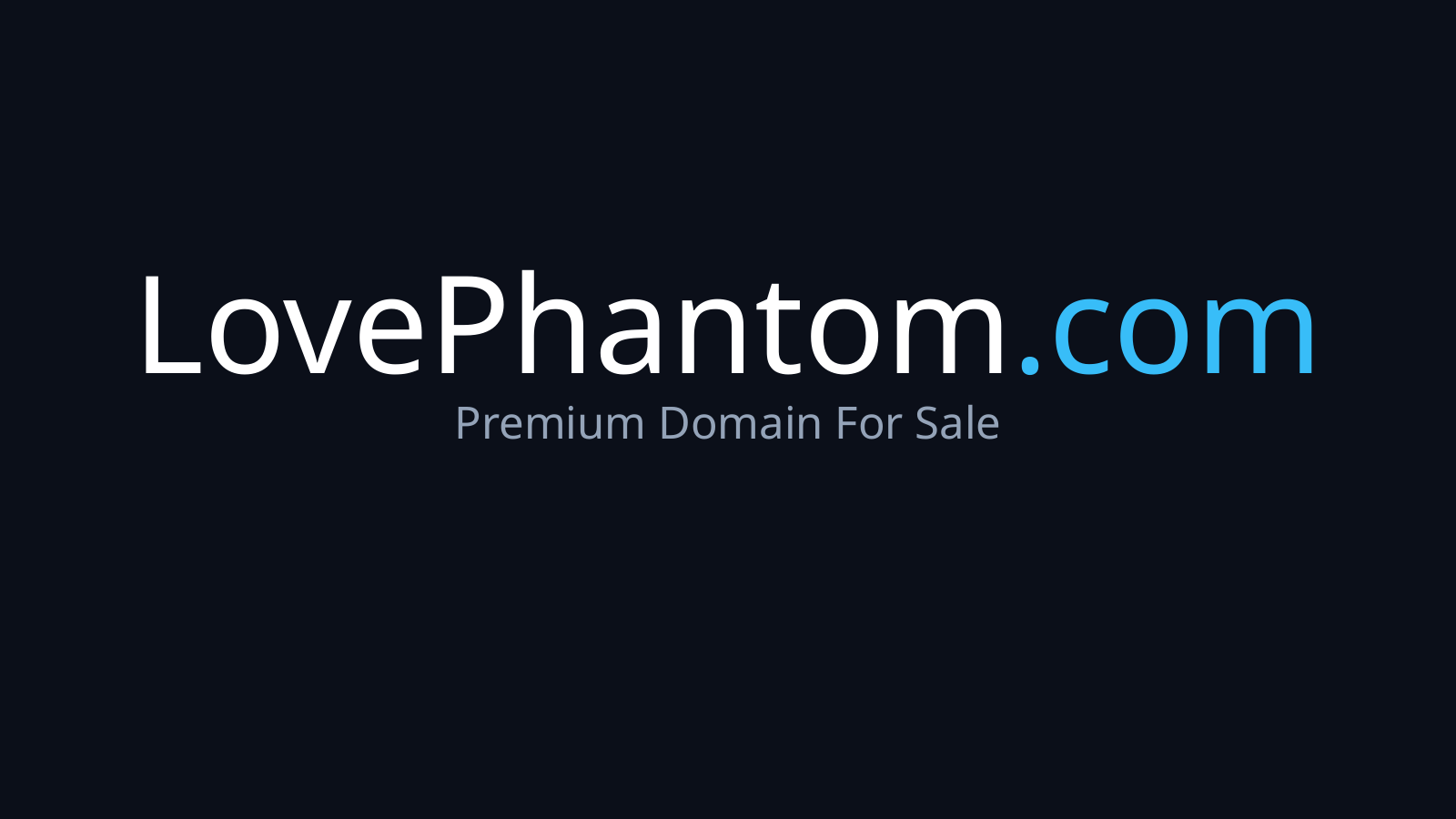LovePhantom.com logo