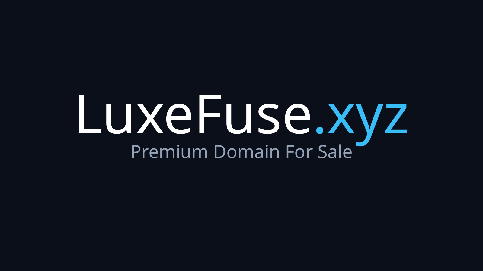 LuxeFuse.xyz logo
