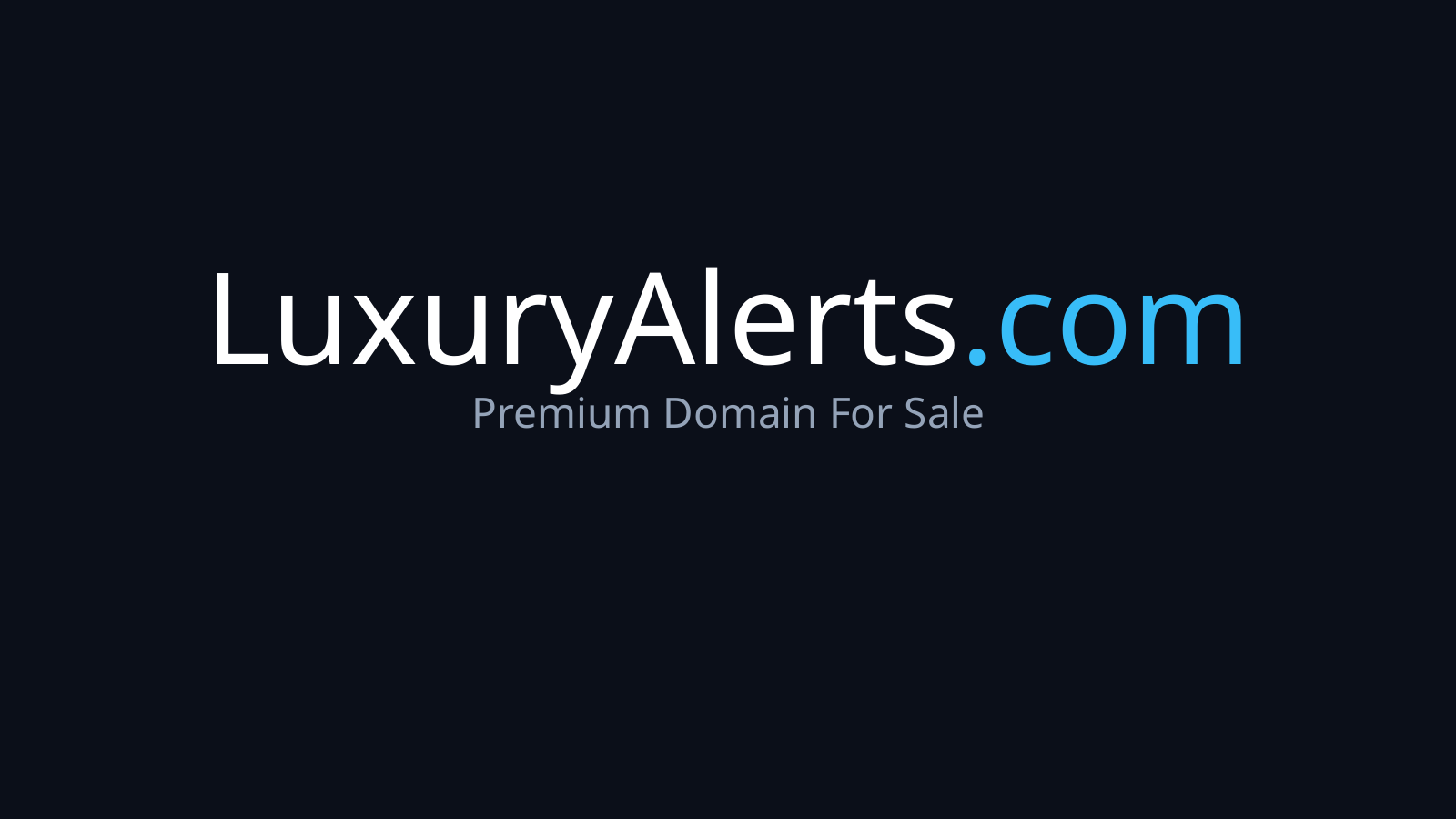 LuxuryAlerts.com logo
