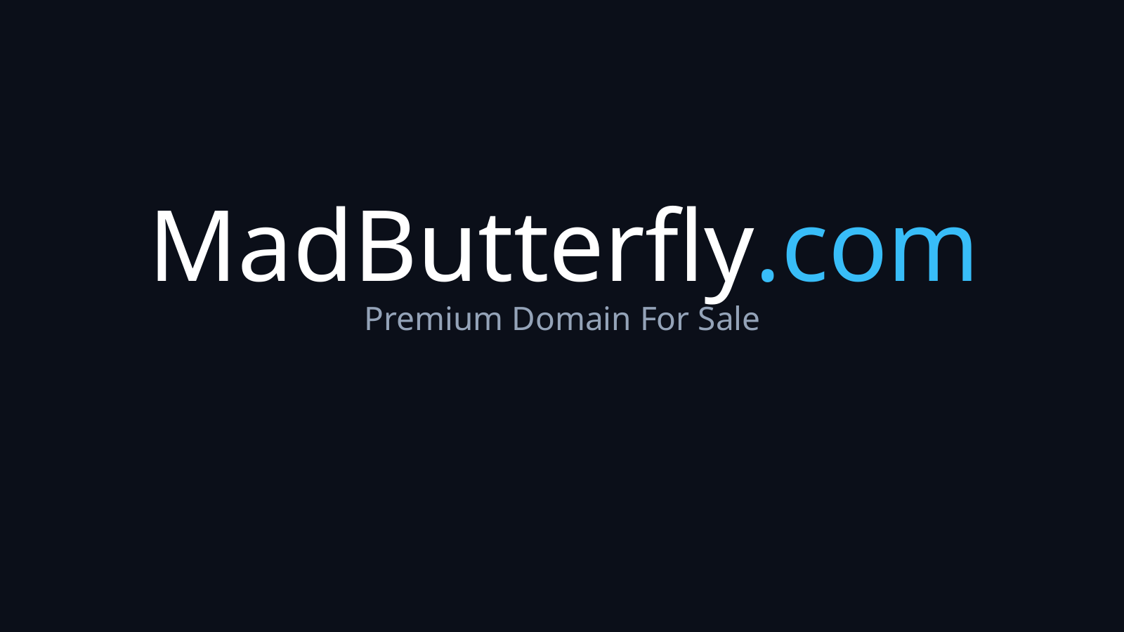 MadButterfly.com logo