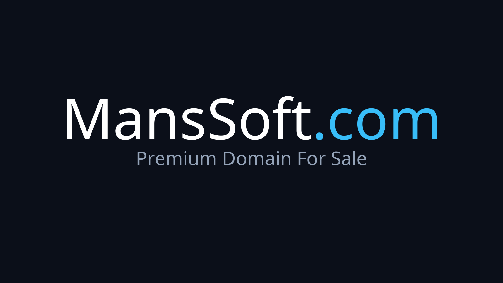 MansSoft.com logo