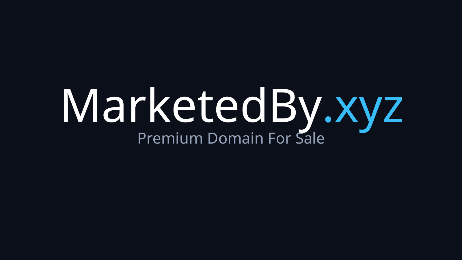 MarketedBy.xyz logo