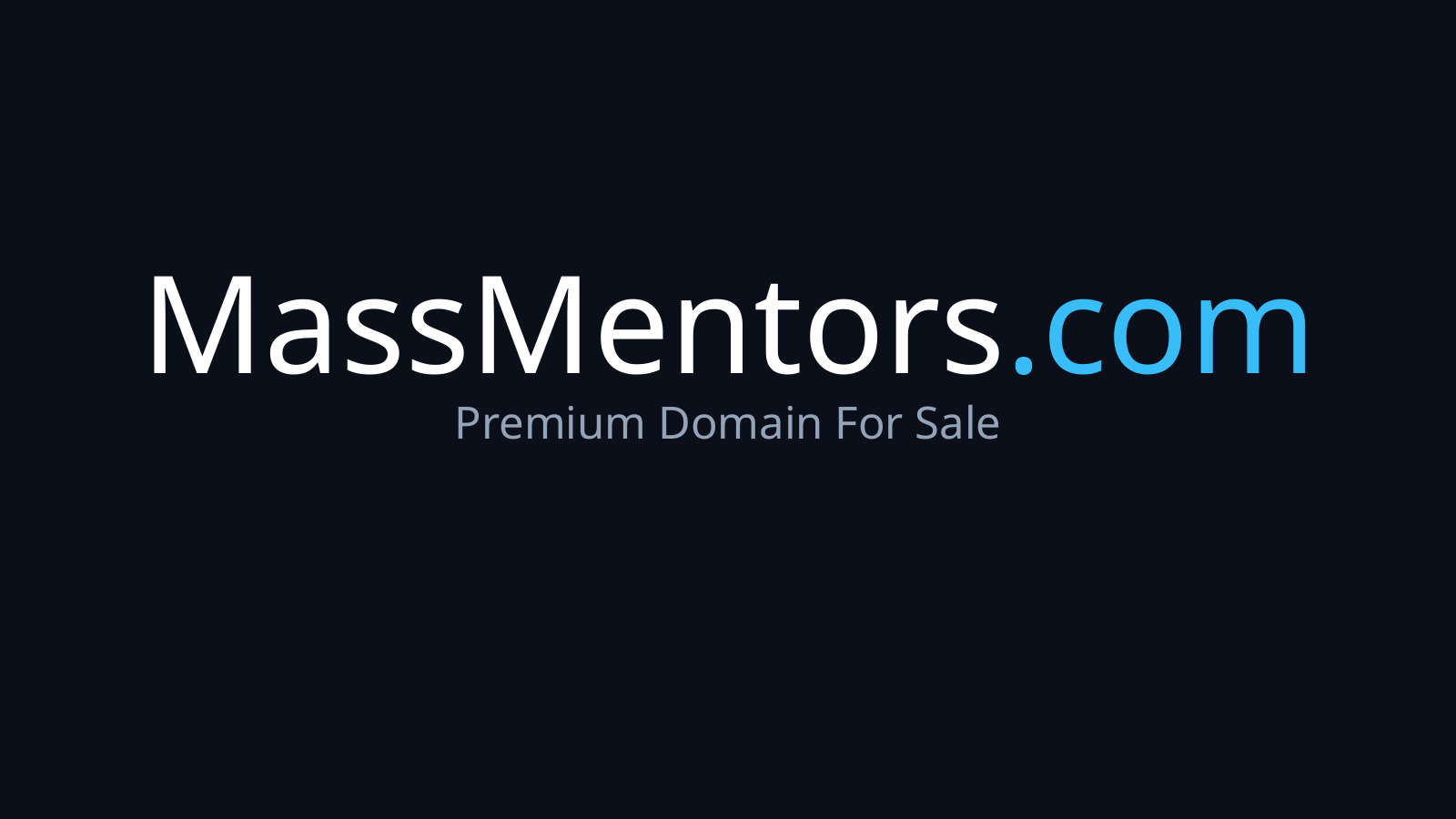 MassMentors.com logo