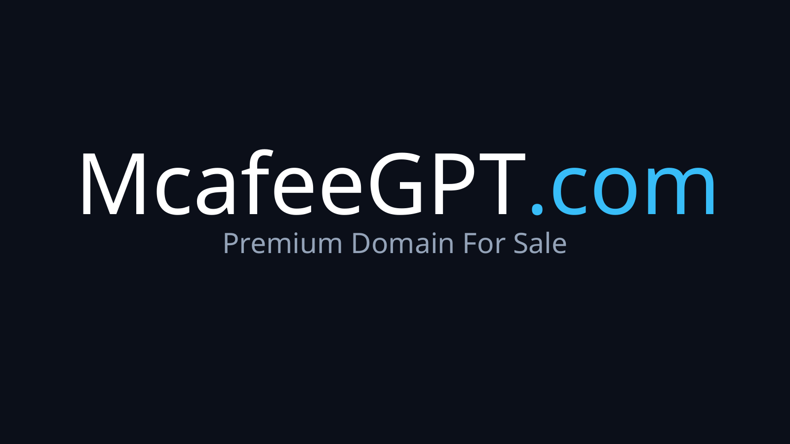 McAfeeGpt.com logo