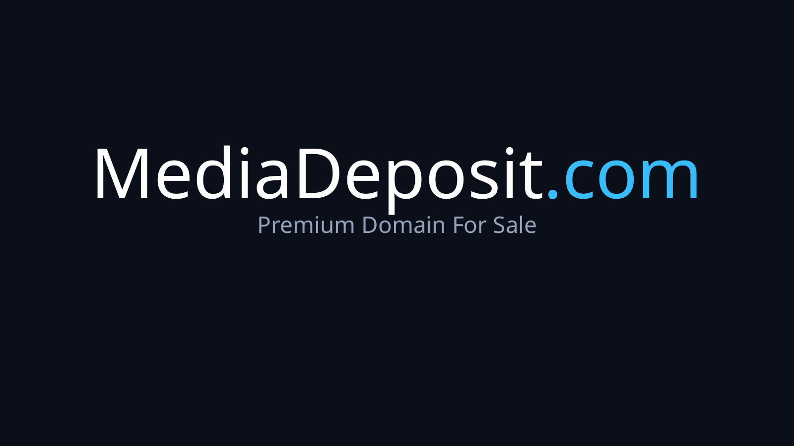 MediaDeposit.com logo