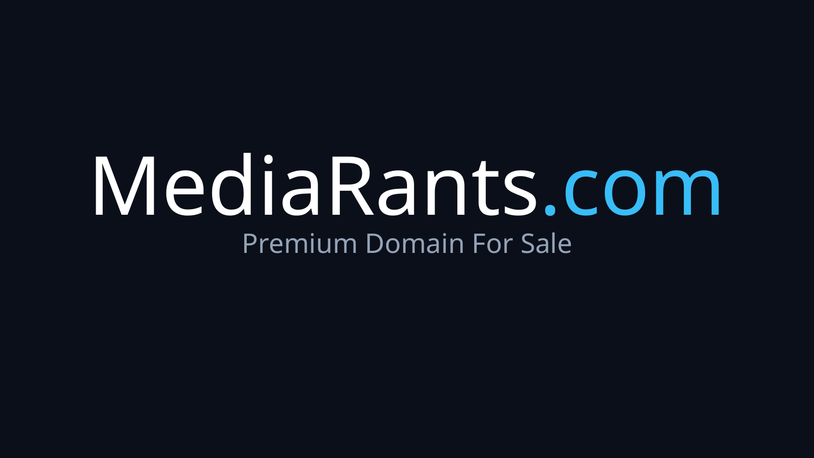 MediaRants.com logo