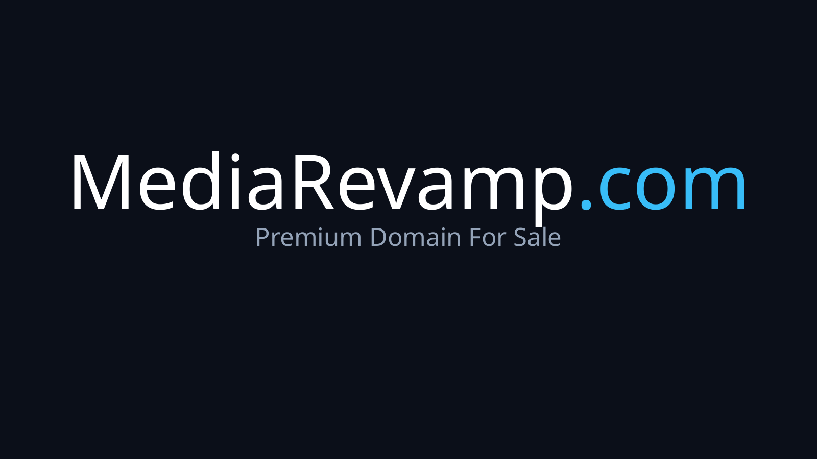 MediaRevamp.com logo