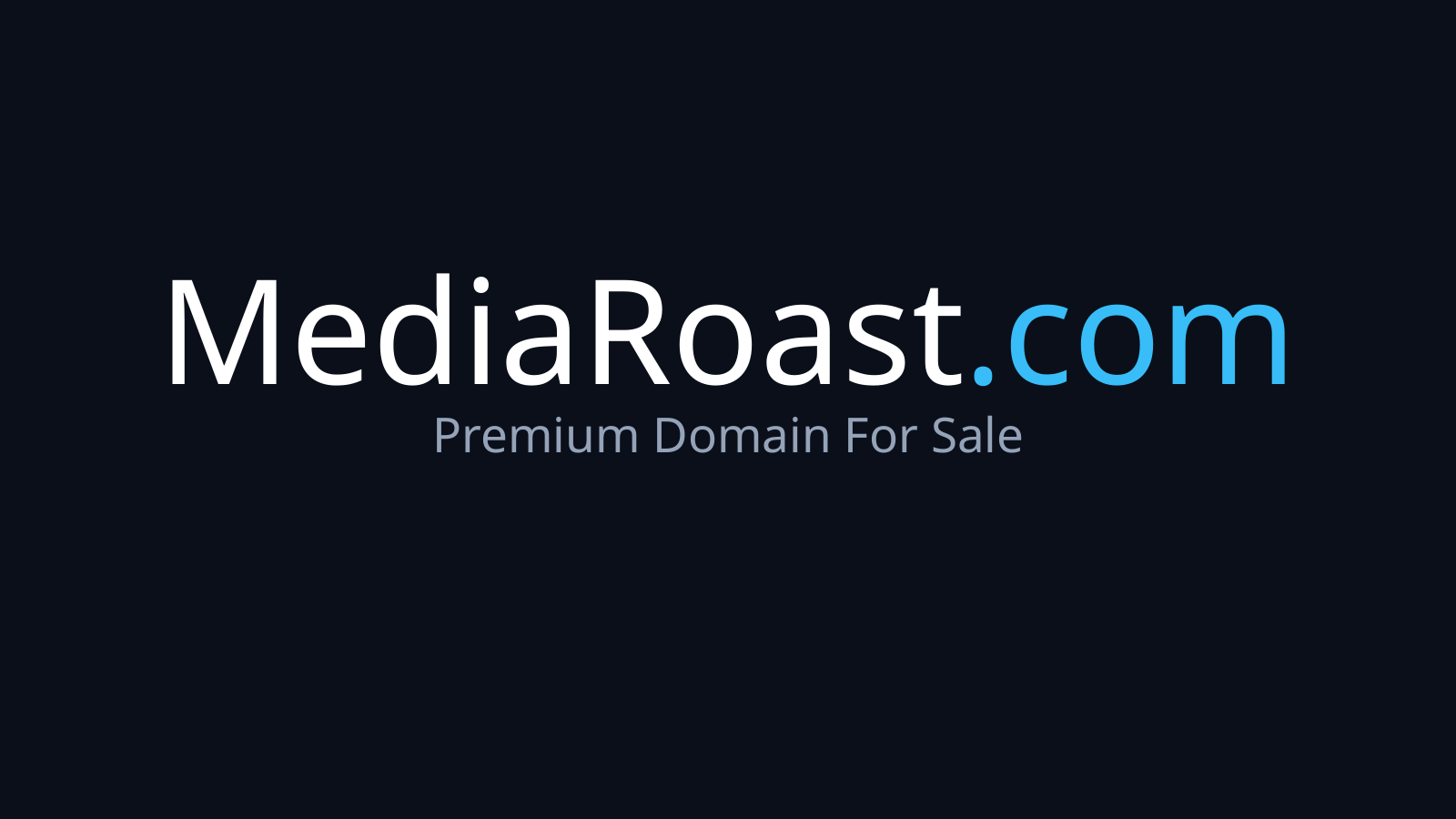 MediaRoast.com logo