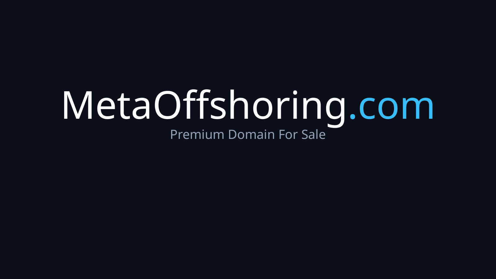 MetaOffshoring.com logo