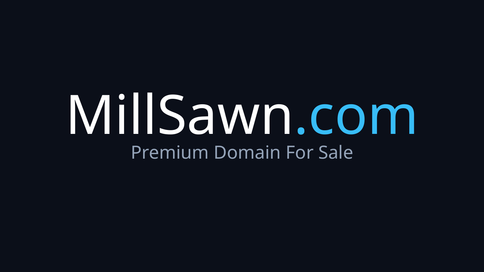 MillSawn.com logo