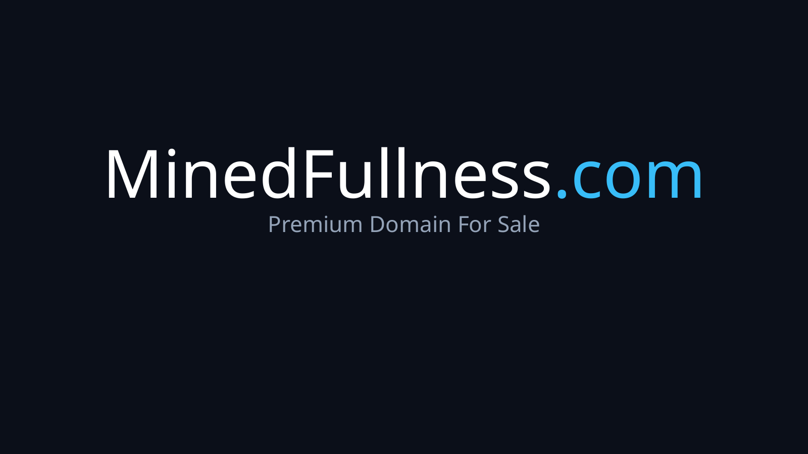 MinedFullness.com logo