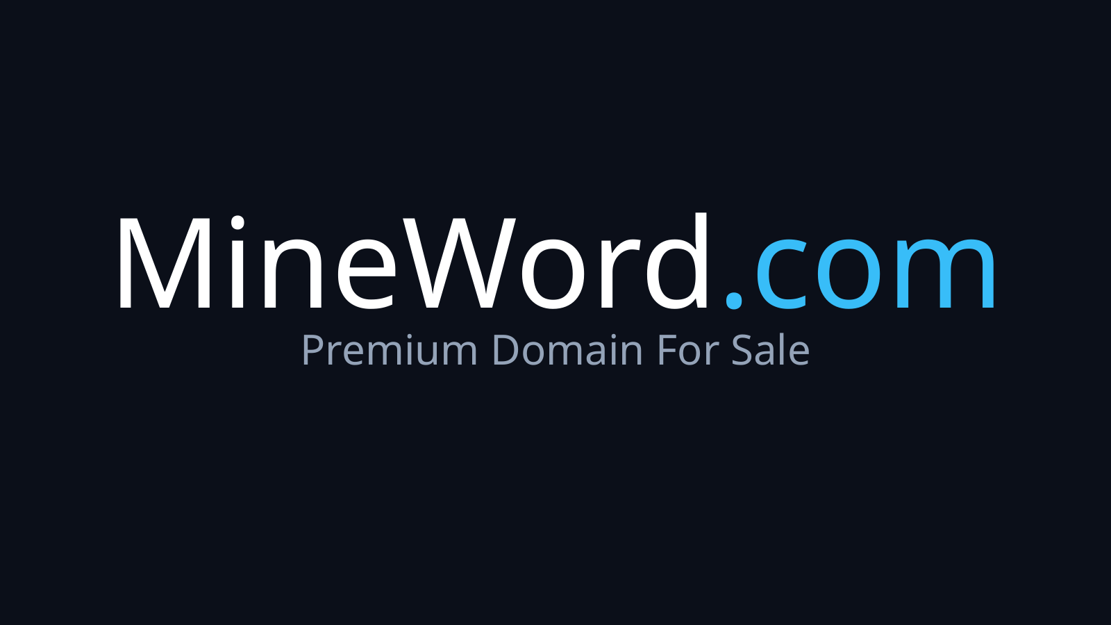 MineWord.com logo