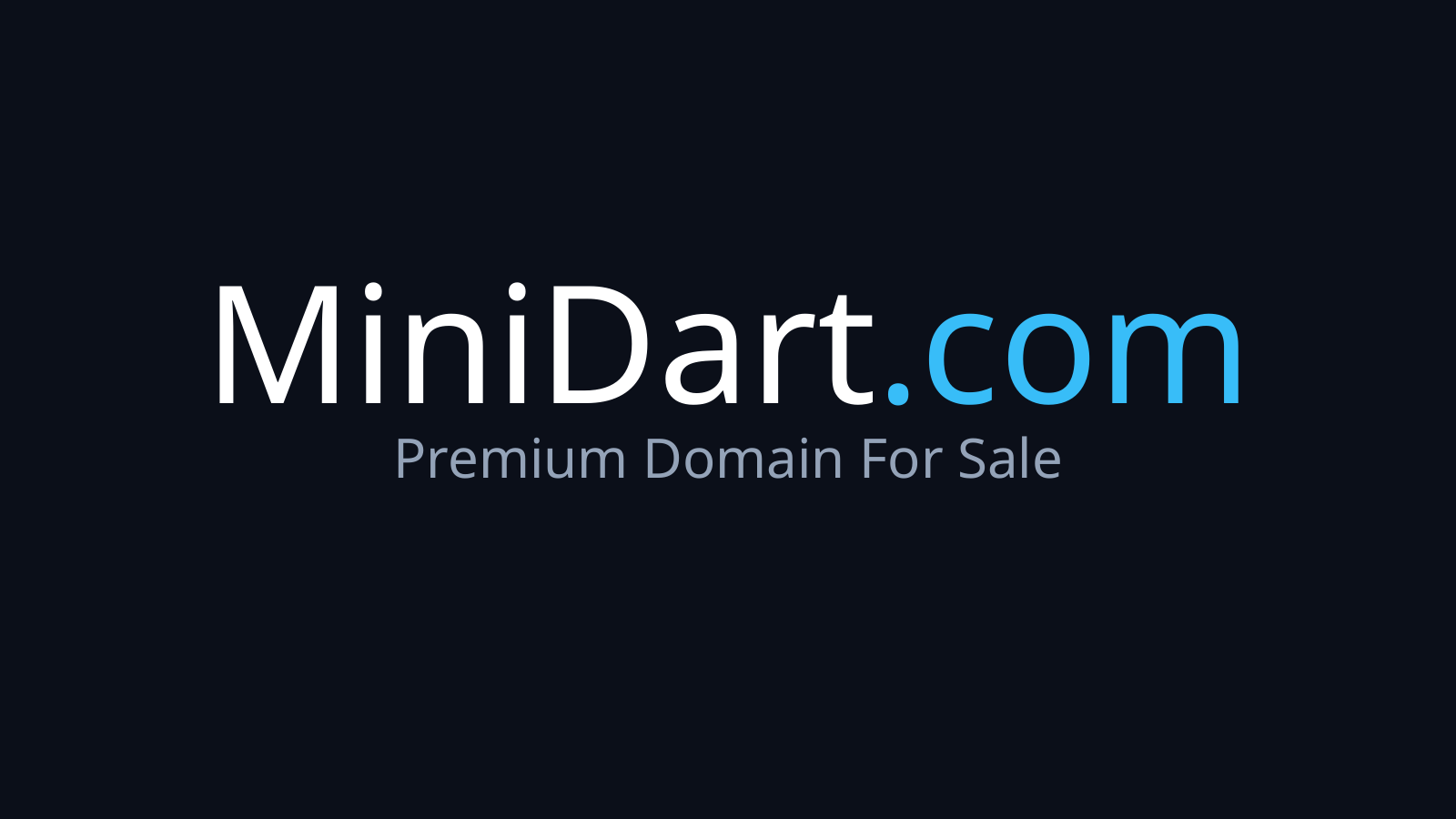MiniDart.com logo