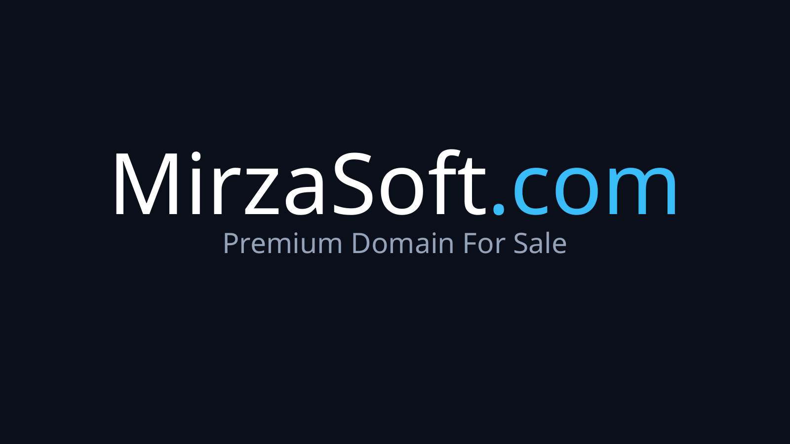 MirzaSoft.com logo