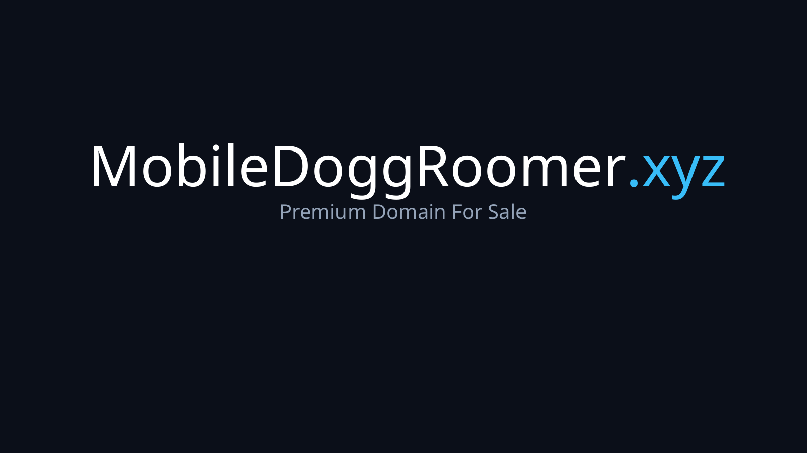 MobileDoggRoomer.xyz logo