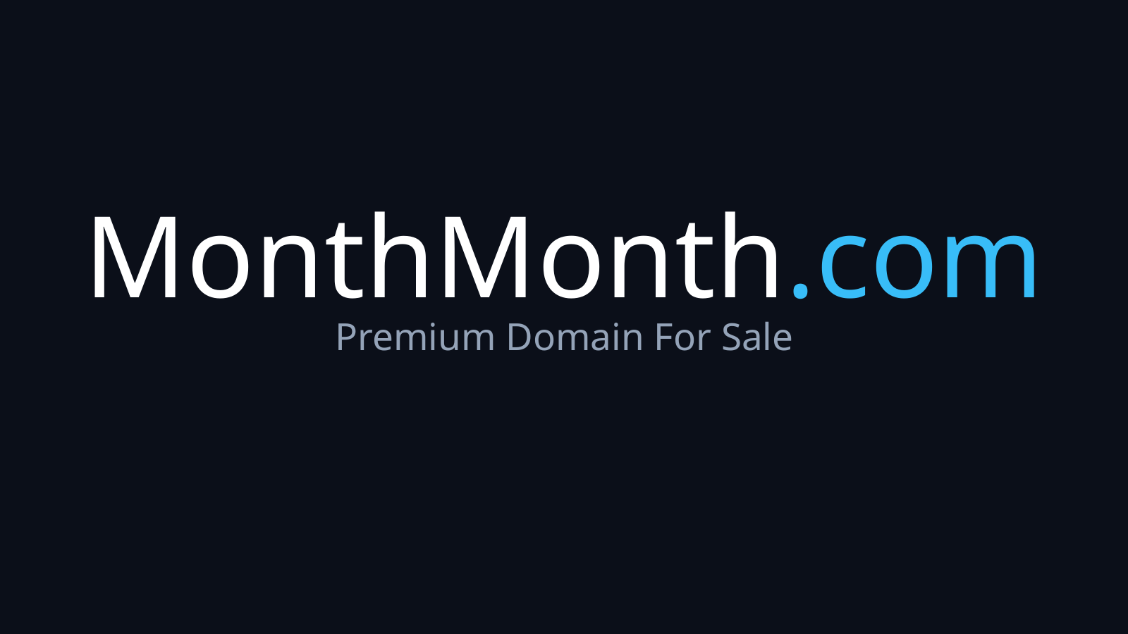 MonthMonth.com logo