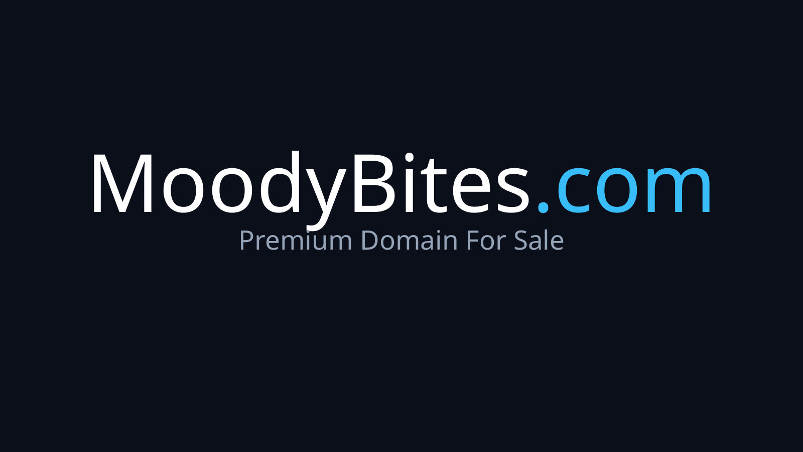 MoodyBites.com logo