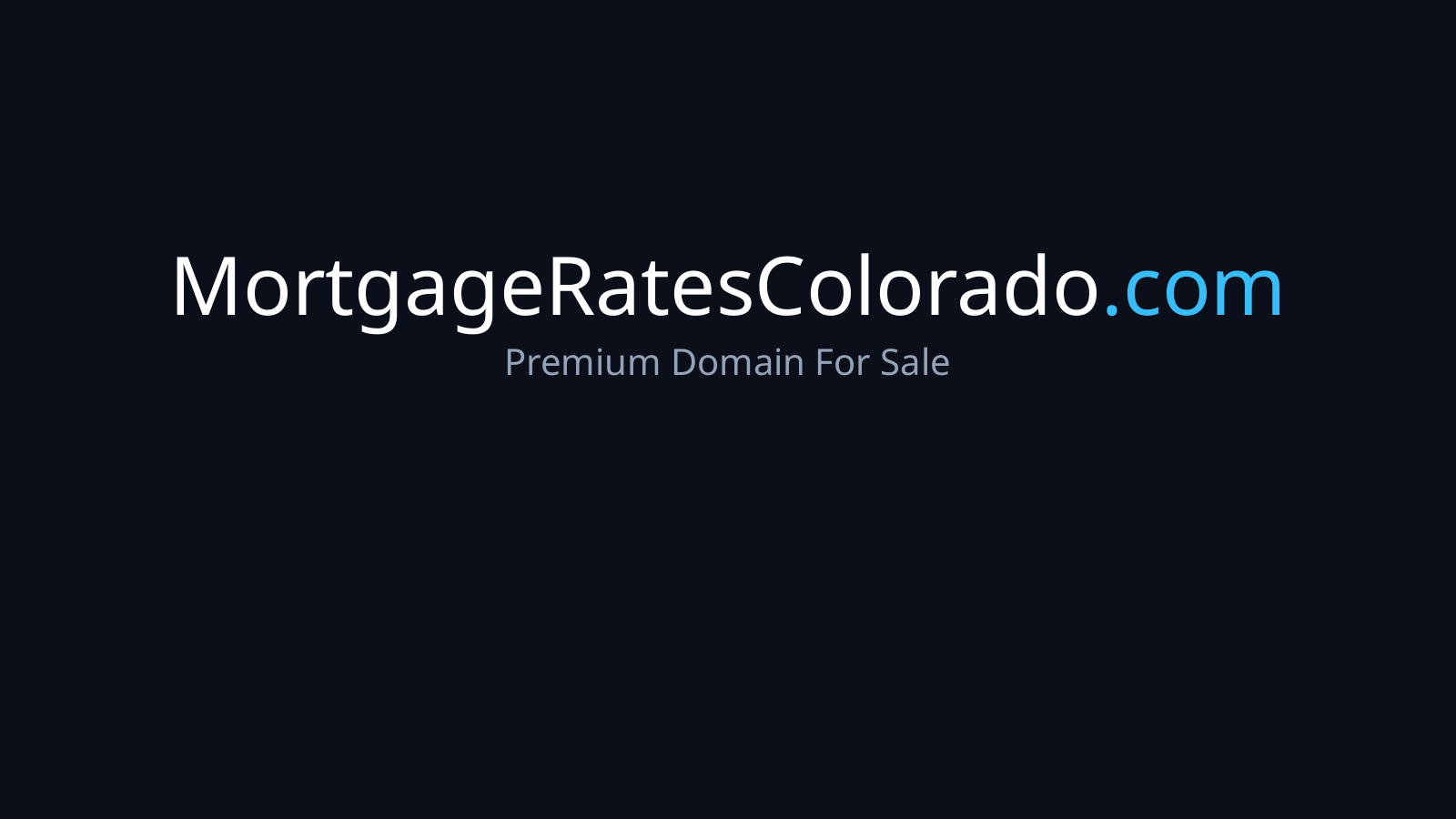 MortgageRatesColorado.com logo