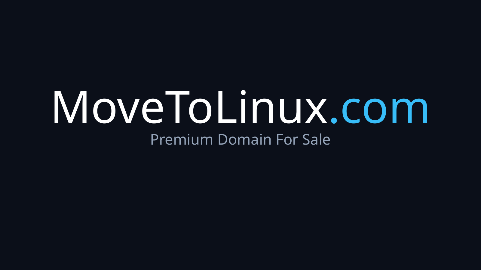 MoveToLinux.com logo