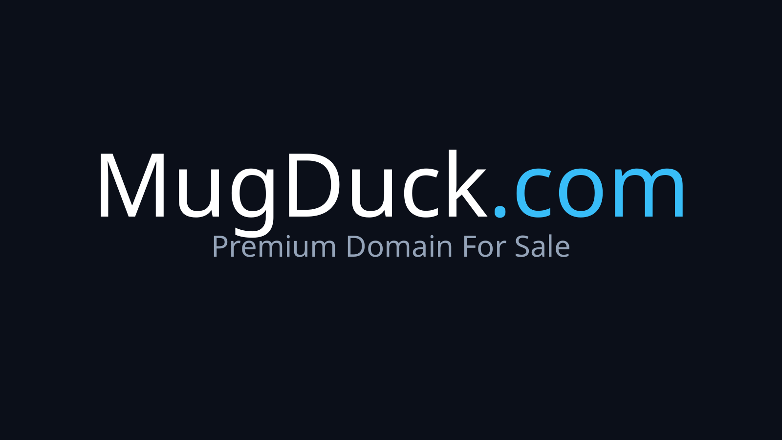 MugDuck.com logo