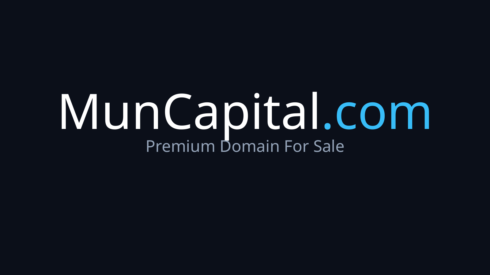MunCapital.com logo