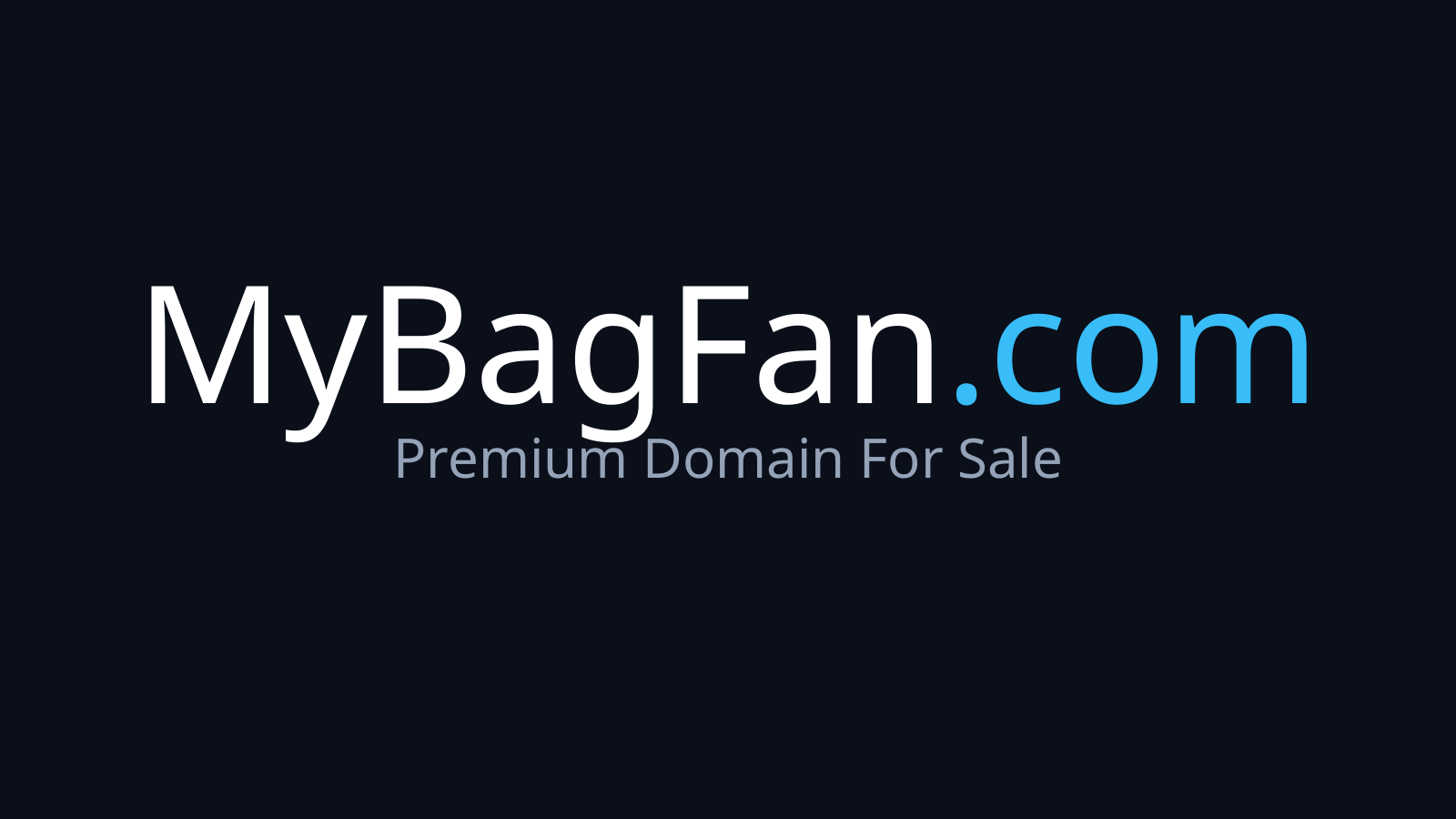 MyBagFan.com logo