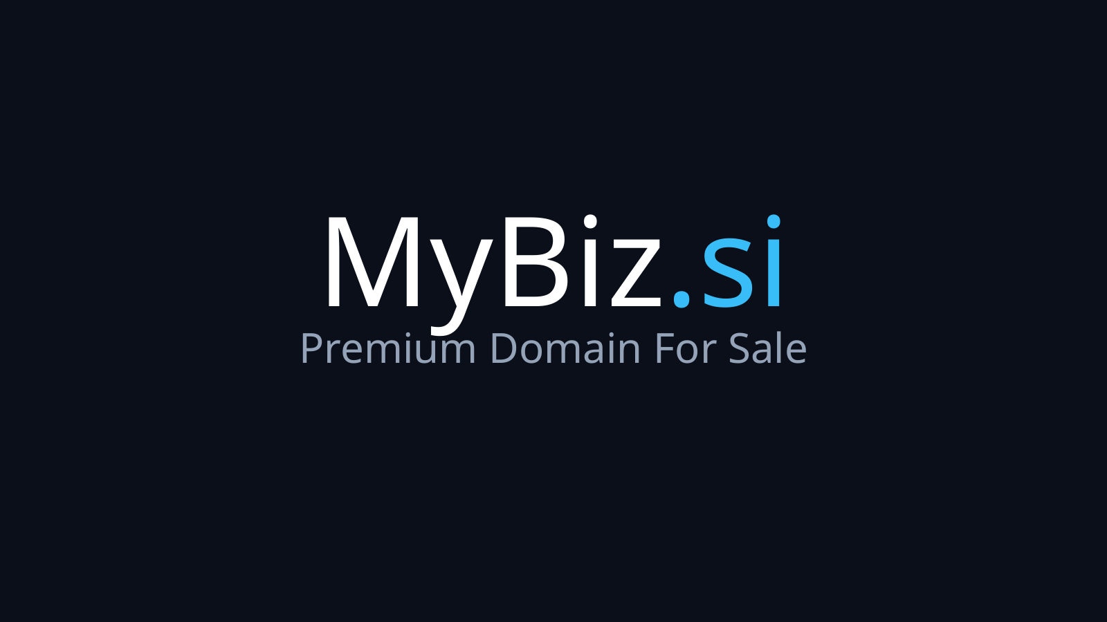 MyBiz.si logo