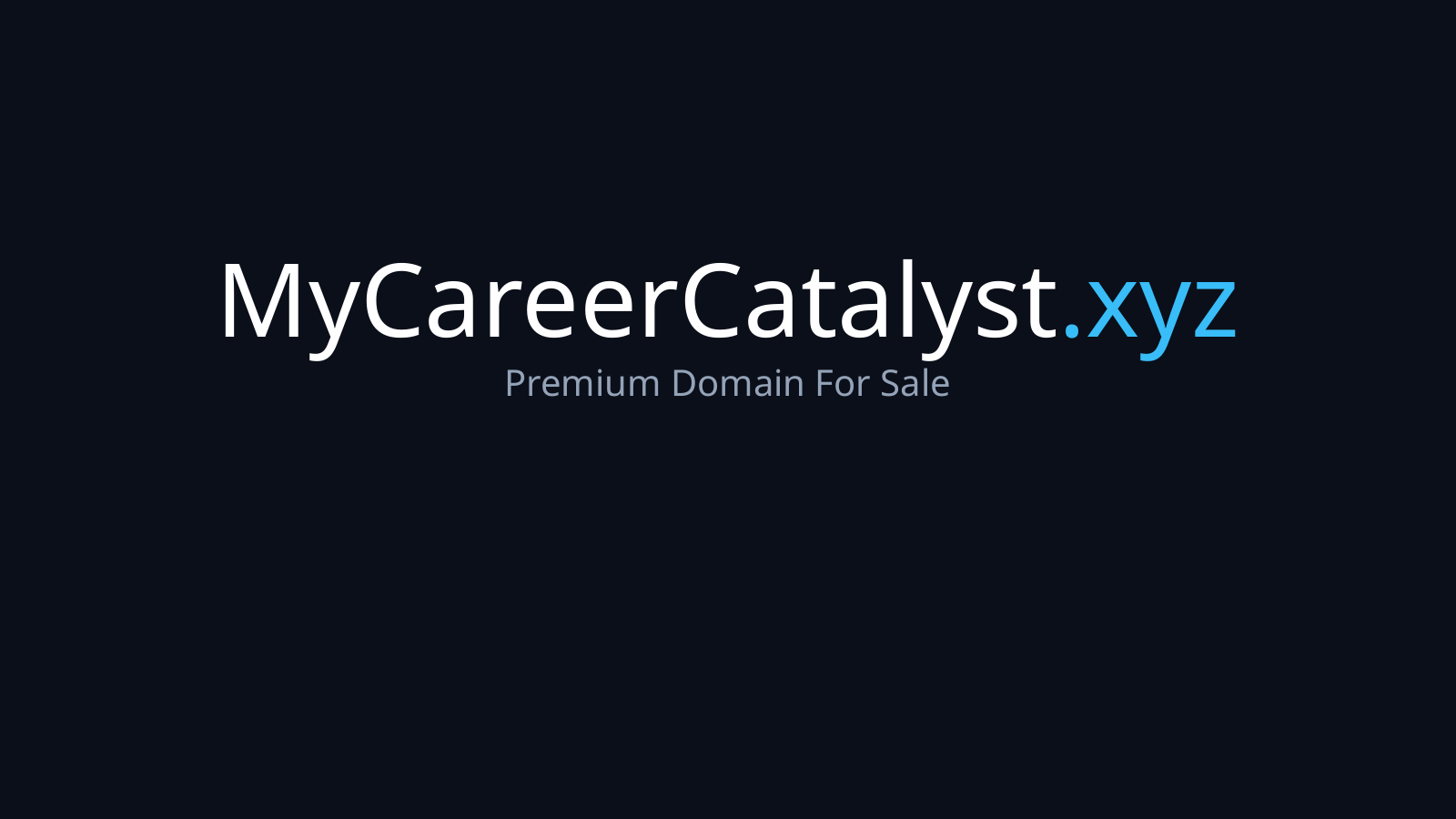 MyCareerCatalyst.xyz logo