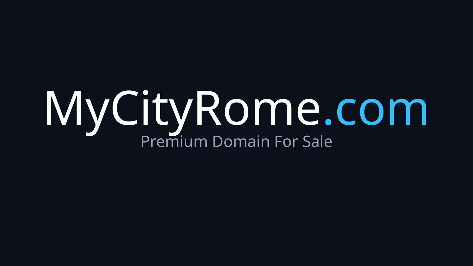 MyCityRome.com logo