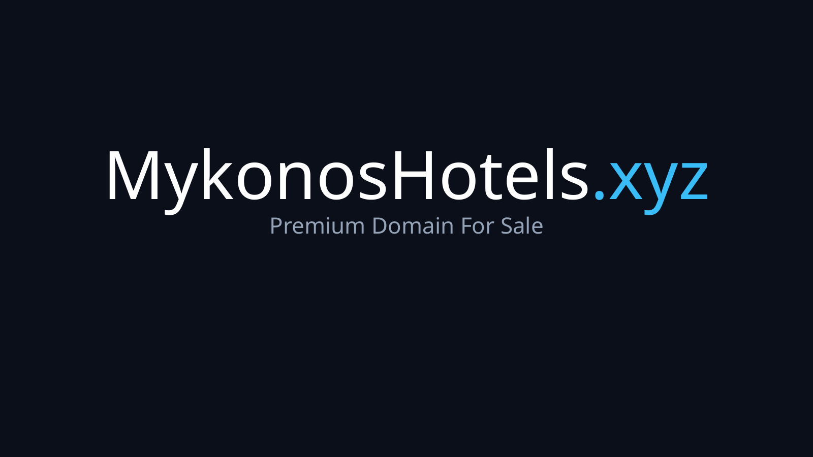 MykonosHotels.xyz logo
