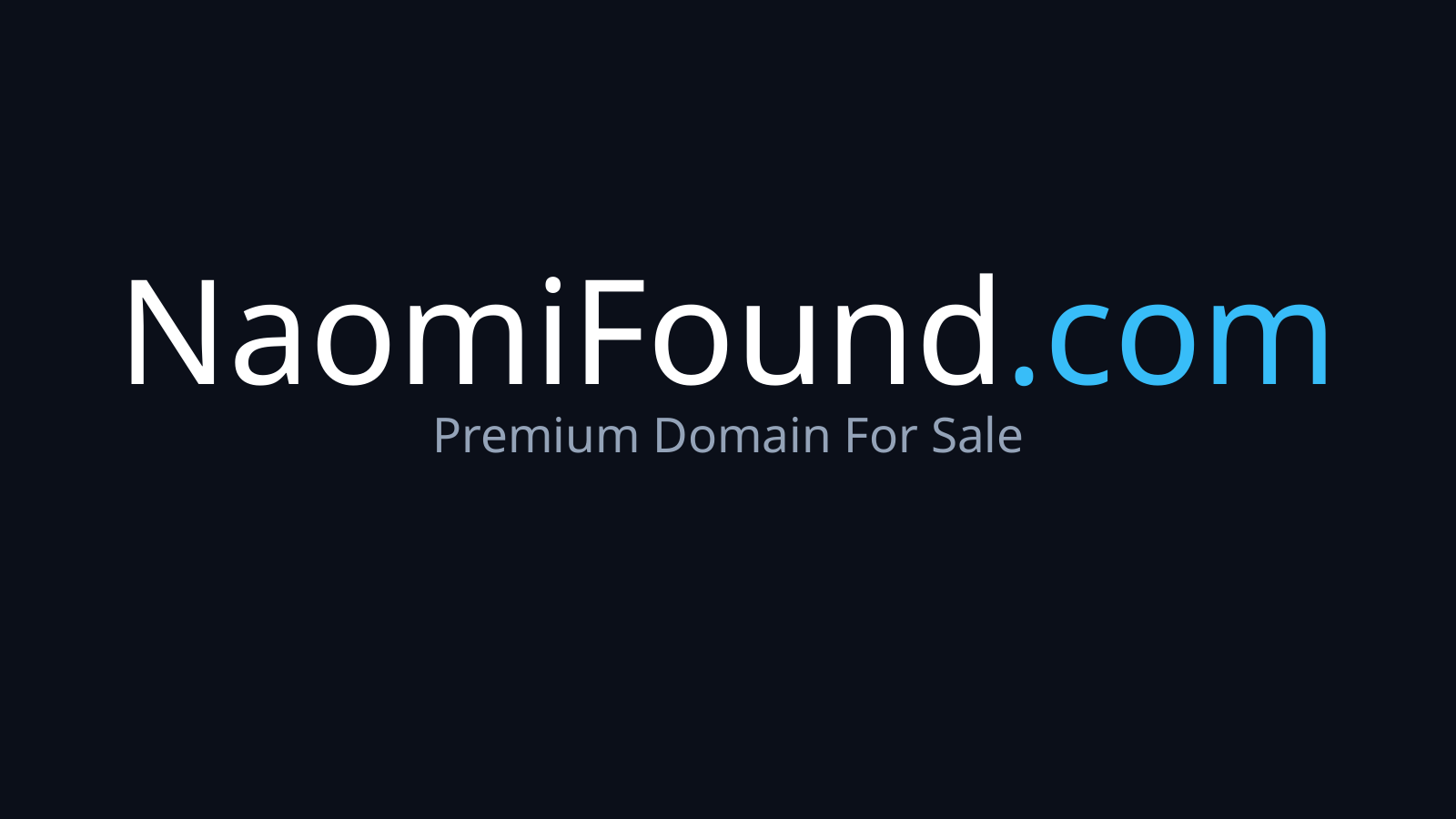 NaomiFound.com logo