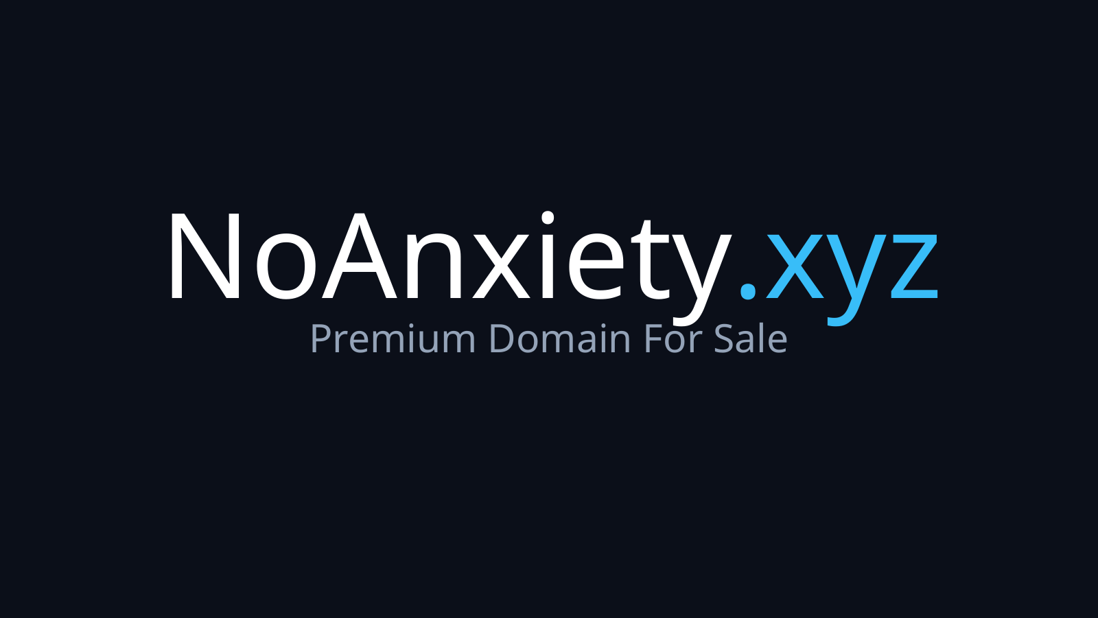 NoAnxiety.xyz logo