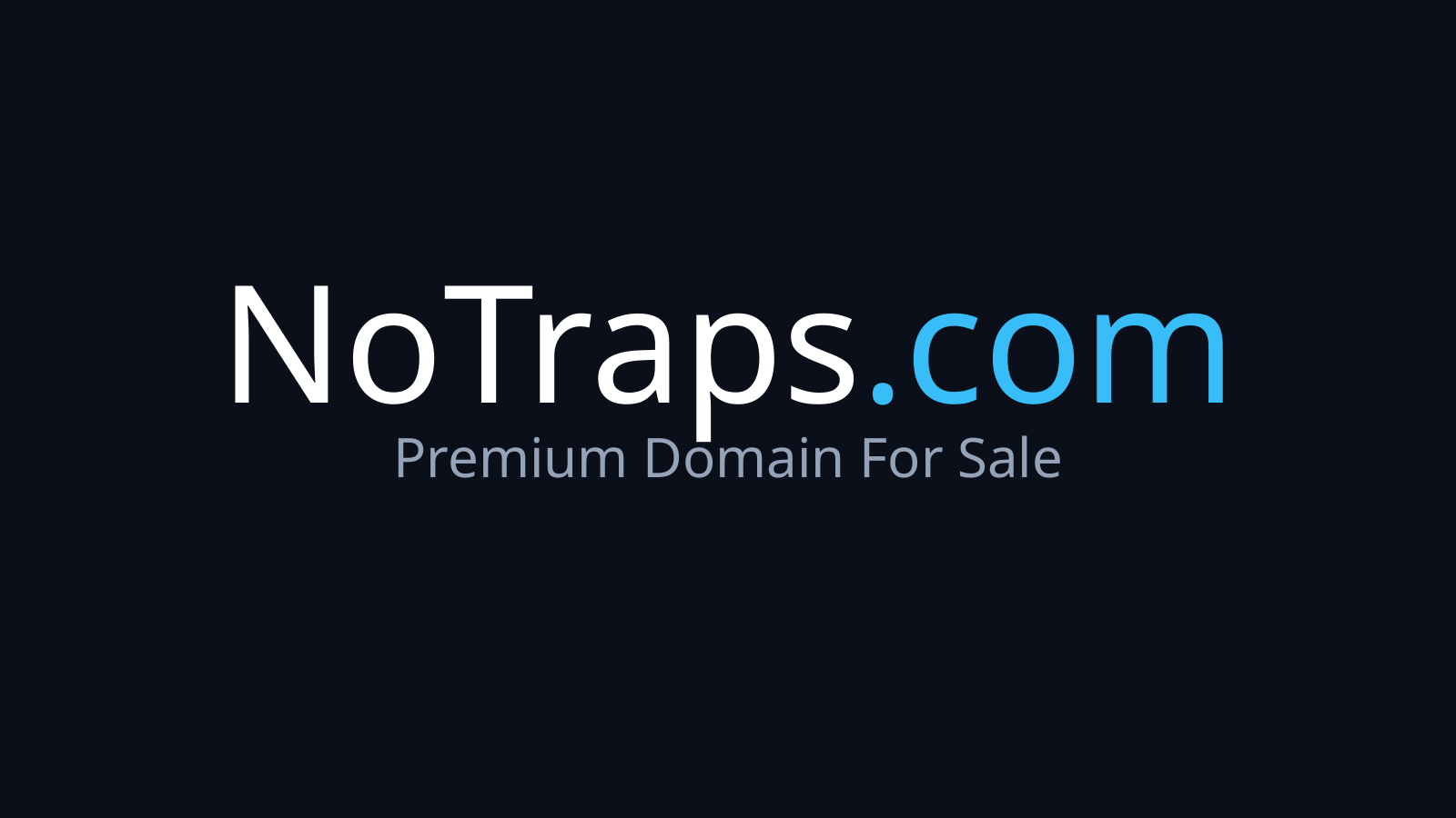 NoTraps.com logo