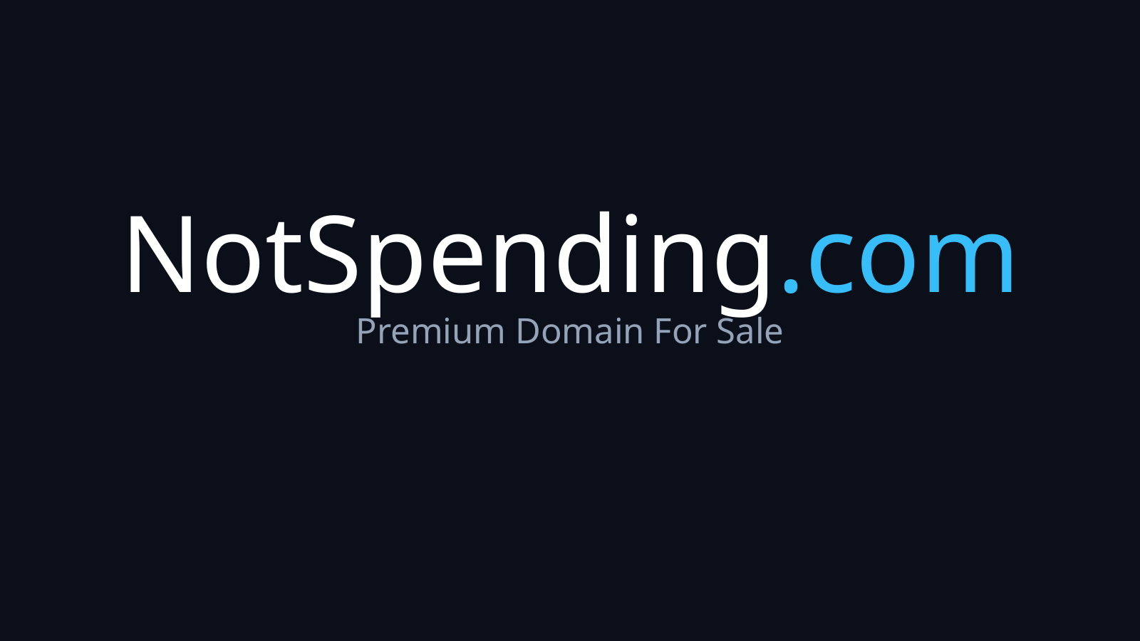 NotSpending.com logo