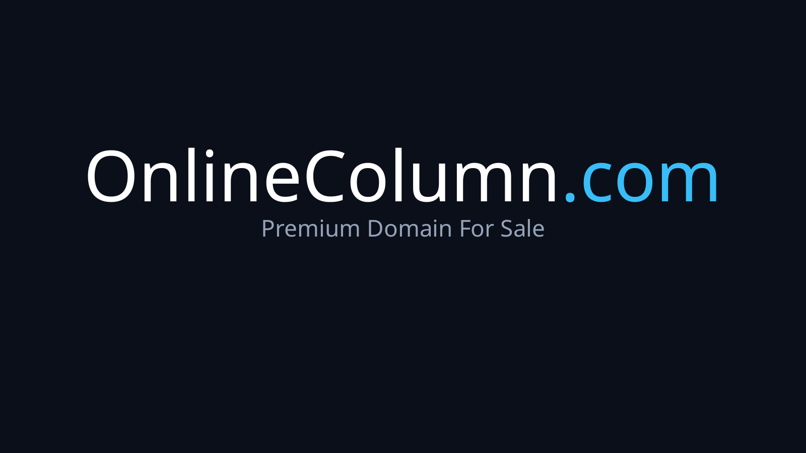 OnlineColumn.com logo